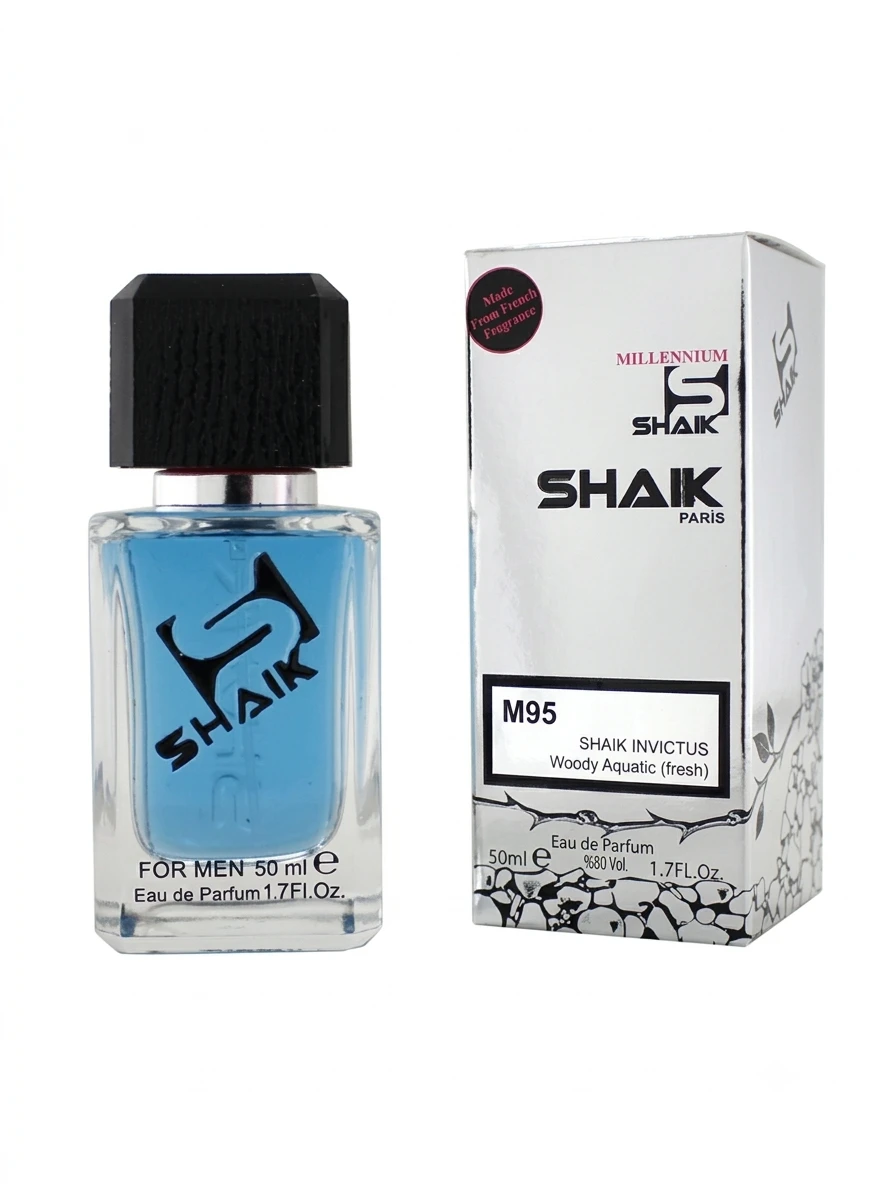 Номерная парфюмерия Shaik M95 (50 мл) — древесно-водный свежий аромат
