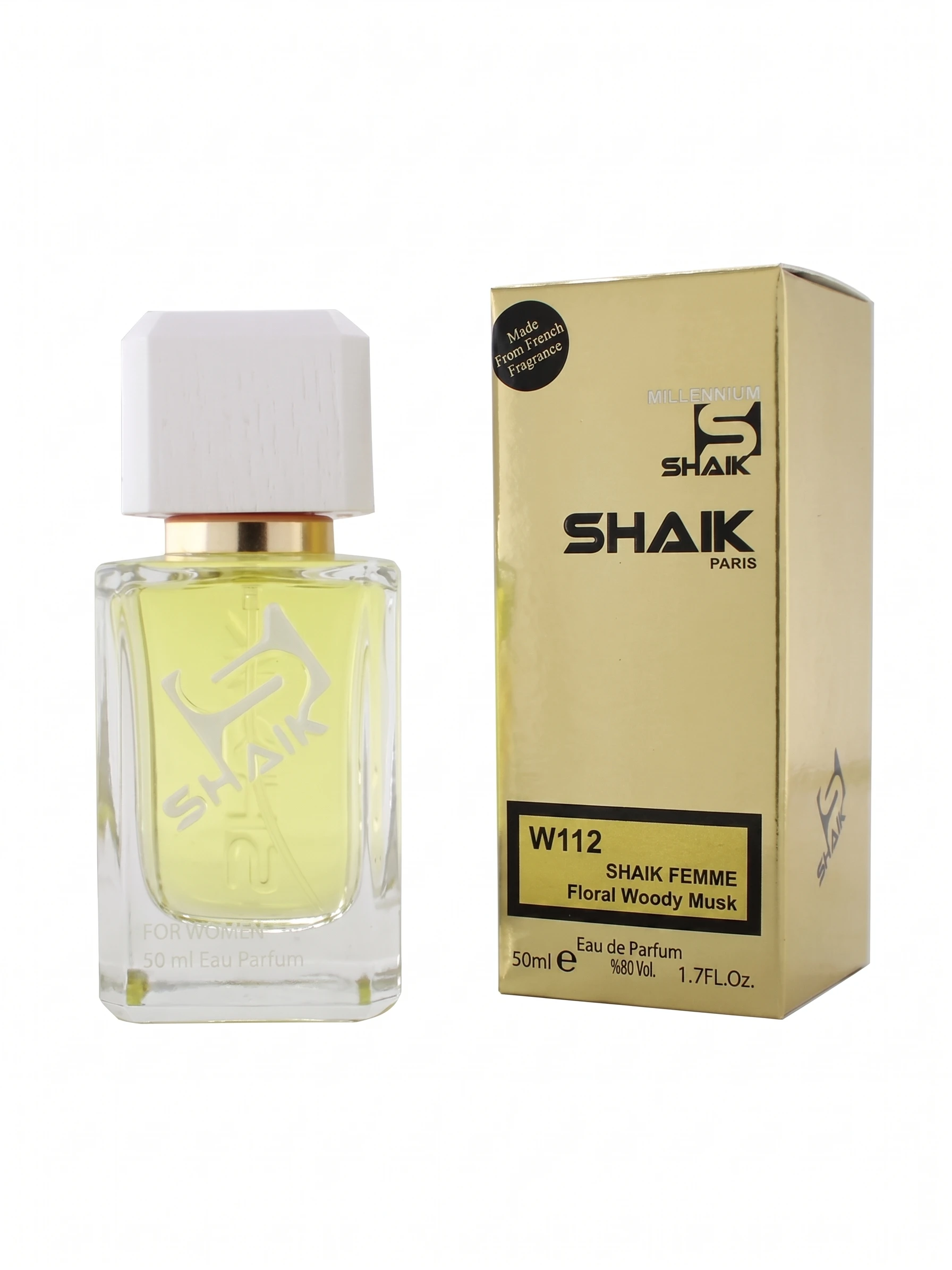 Номерная парфюмерия Shaik W112 (50 мл) — цветочно-древесно-мускусный аромат