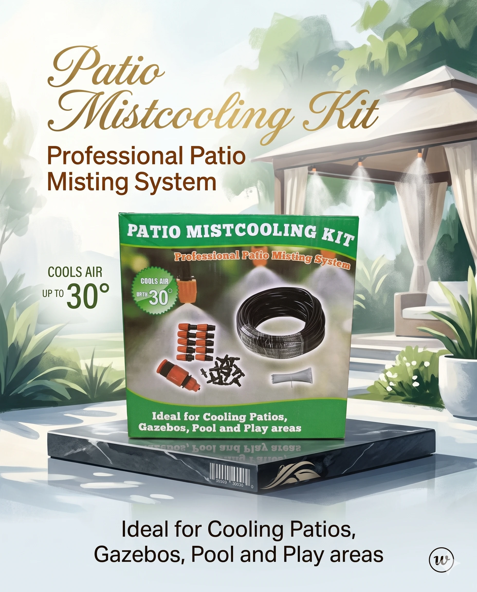 Система туманообразования Patio Mistcooling Kit (20м)