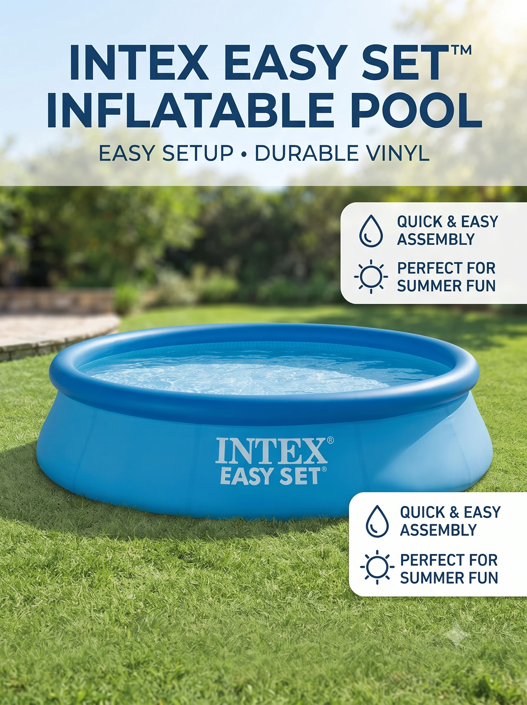 Бассейн Intex Easy Set, 305х61 см