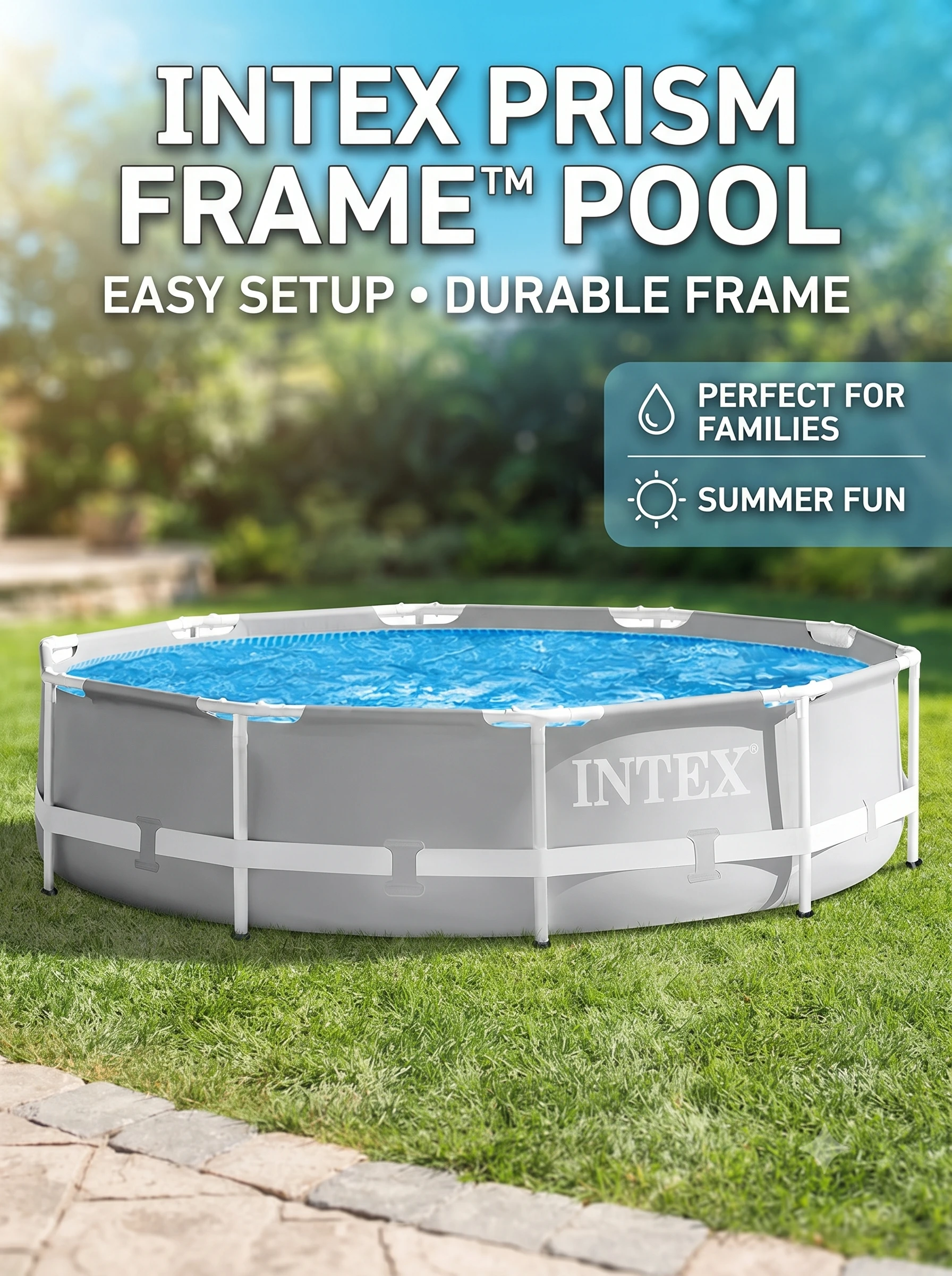 Бассейн INTEX Prism Frame 366х305х99 см