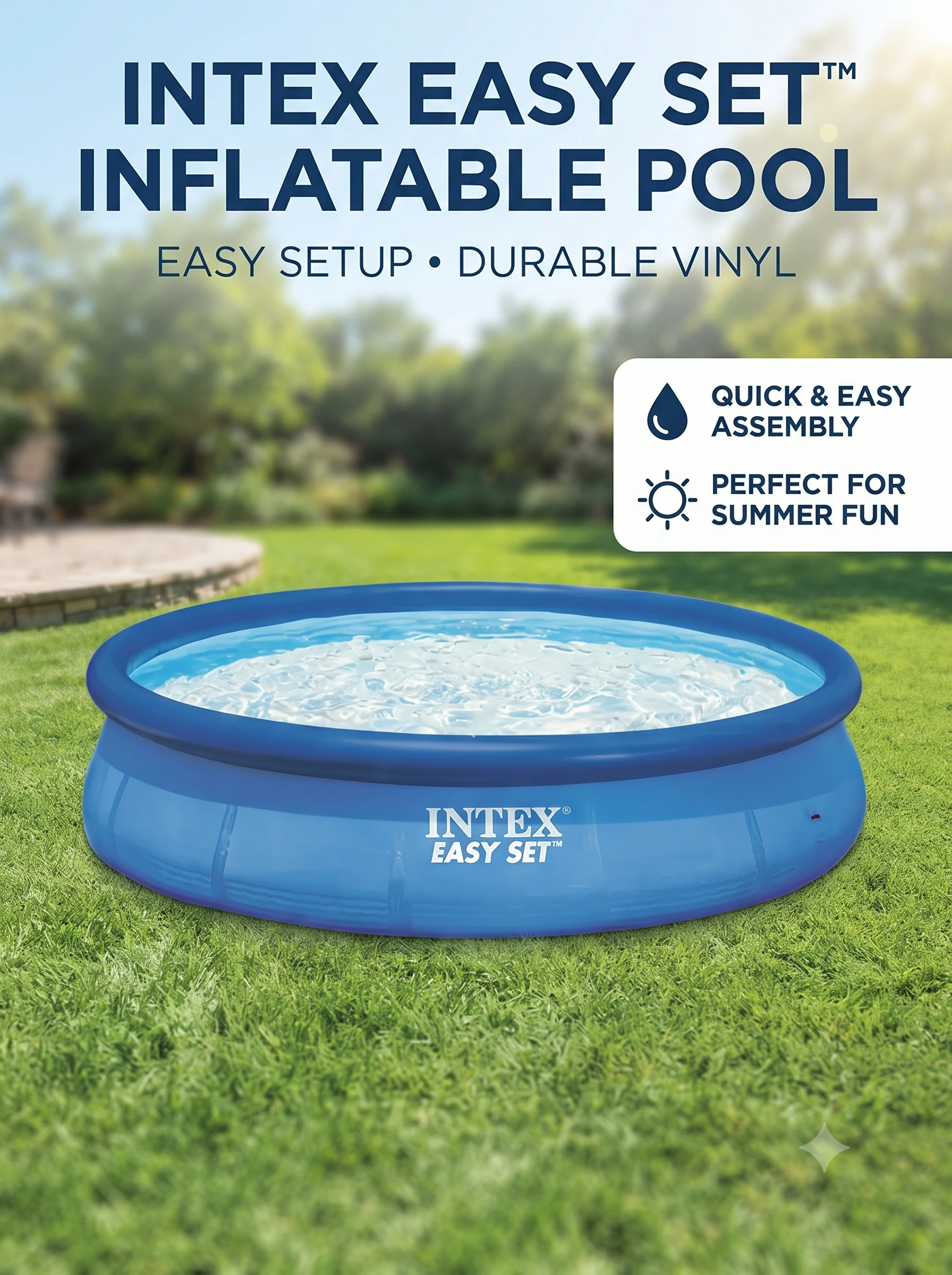 Бассейн Intex Easy Set, 305х76 см
