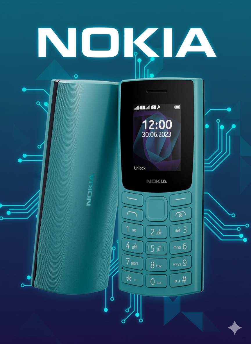Телефон Nokia 105, 2 SIM-карты