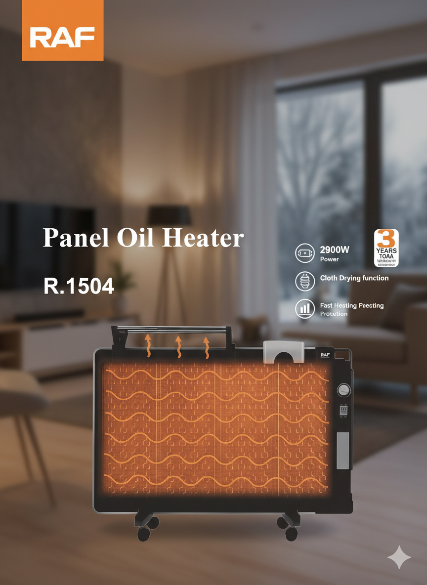 Масляный обогреватель RAF R.1504