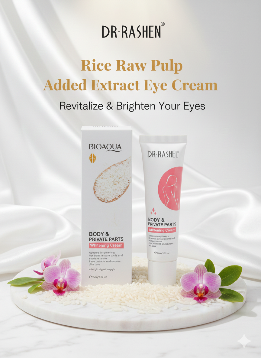 Увлажняющий крем для кожи вокруг глаз и век, Bioaqua Rice Raw Pulp Eye Cream, 20 г