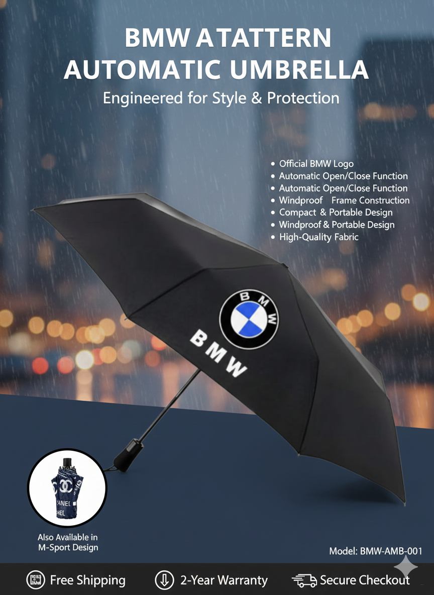 Складной зонтик BMW