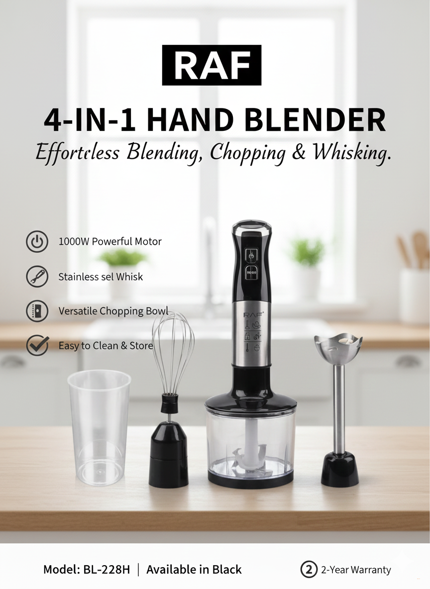 Блендер ручной 800 Вт BL-2228H