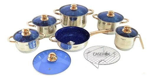 Набор посуды Grunberg GR-886, 13 предметов