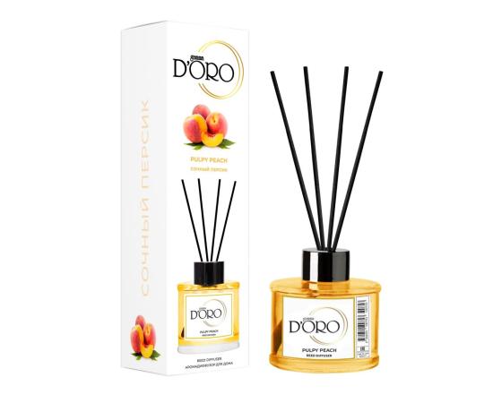 Освежитель воздуха "Сочный персик" для дома, автомобиля и офиса 100 мл.