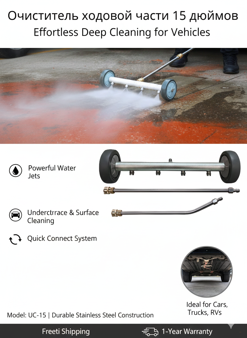 Очиститель ходовой части 15 дюймов
