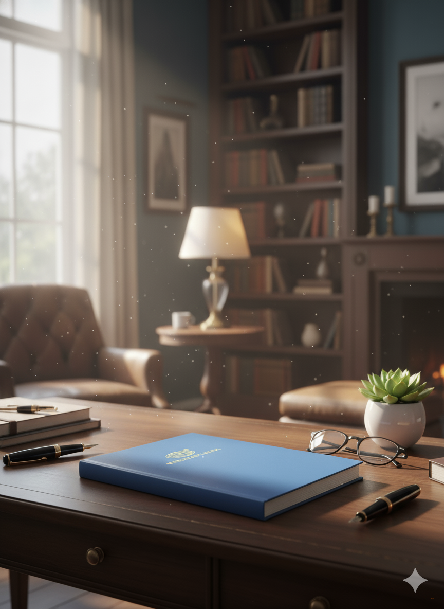 Колледж-тетрадь формата А4, 160 листов в клетку (Книга учета А4 бумвинил)