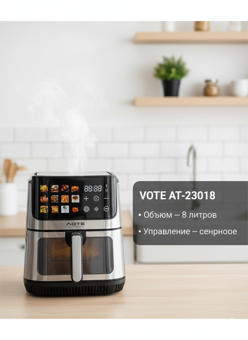 Аэрофритюрница VOTE 8л
