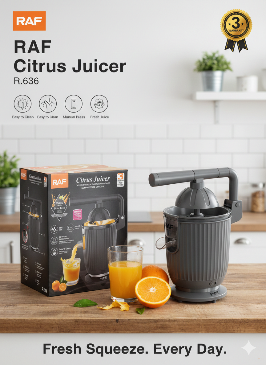 Электрическая соковыжималка для цитрусовых RAF R.635