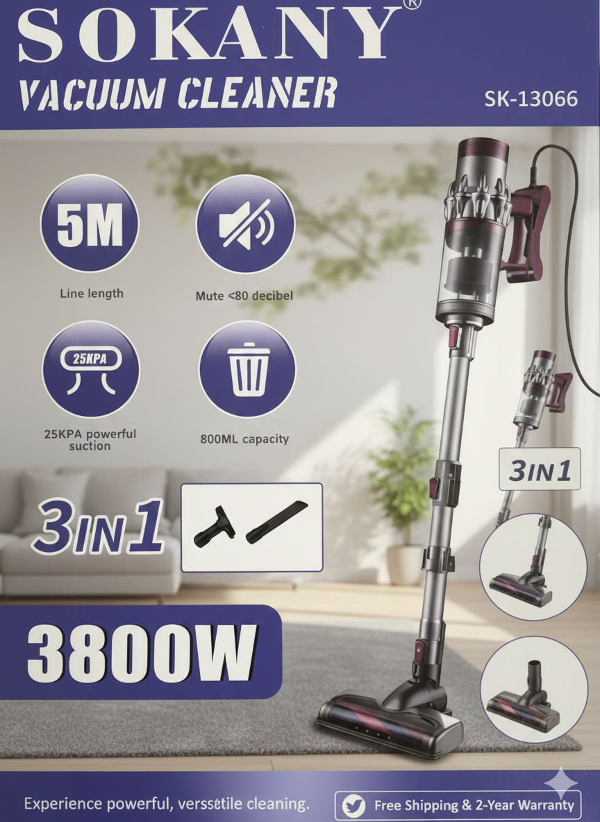 Пылесос беспроводной SOKANY SK-13066