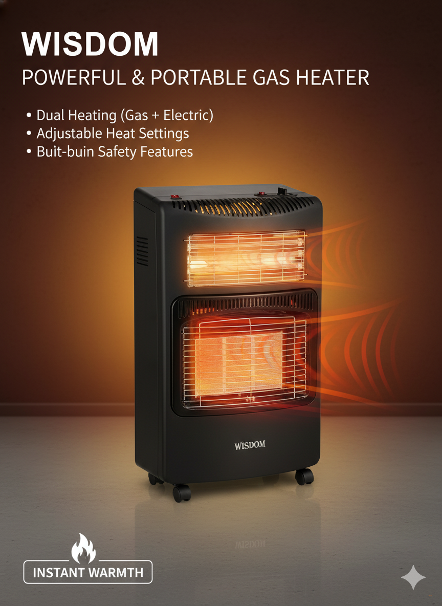 Газовый обогреватель WISDOM