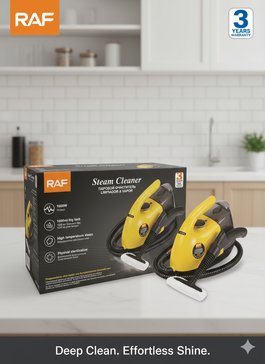 Универсальный пароочиститель RAF R.1650, 1600 Вт