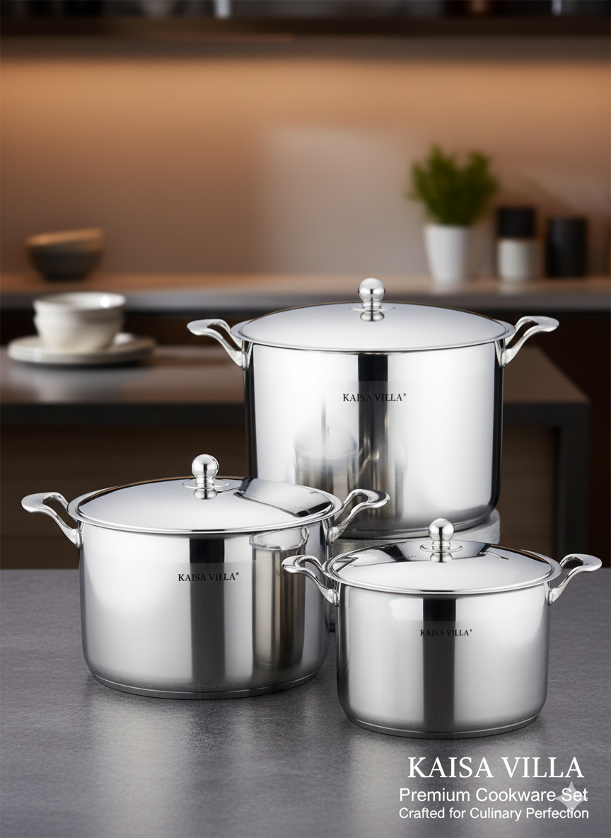Набор кастрюль Kaisa Villa 6 предметов