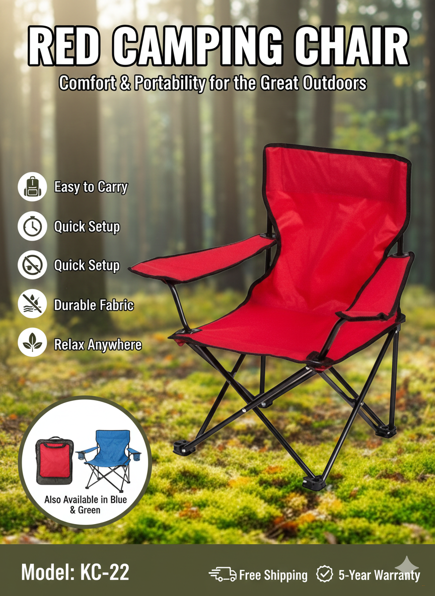 Складной стул для кемпинга