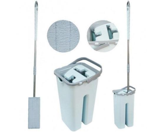 Плоская швабра с ведром