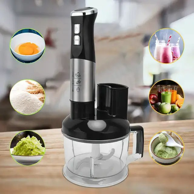 Ручной Электрический блендер с переменной скоростью 800 Вт