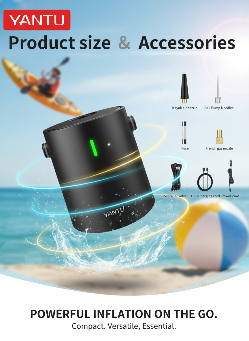 Автомобильный компрессор / Электрический насос