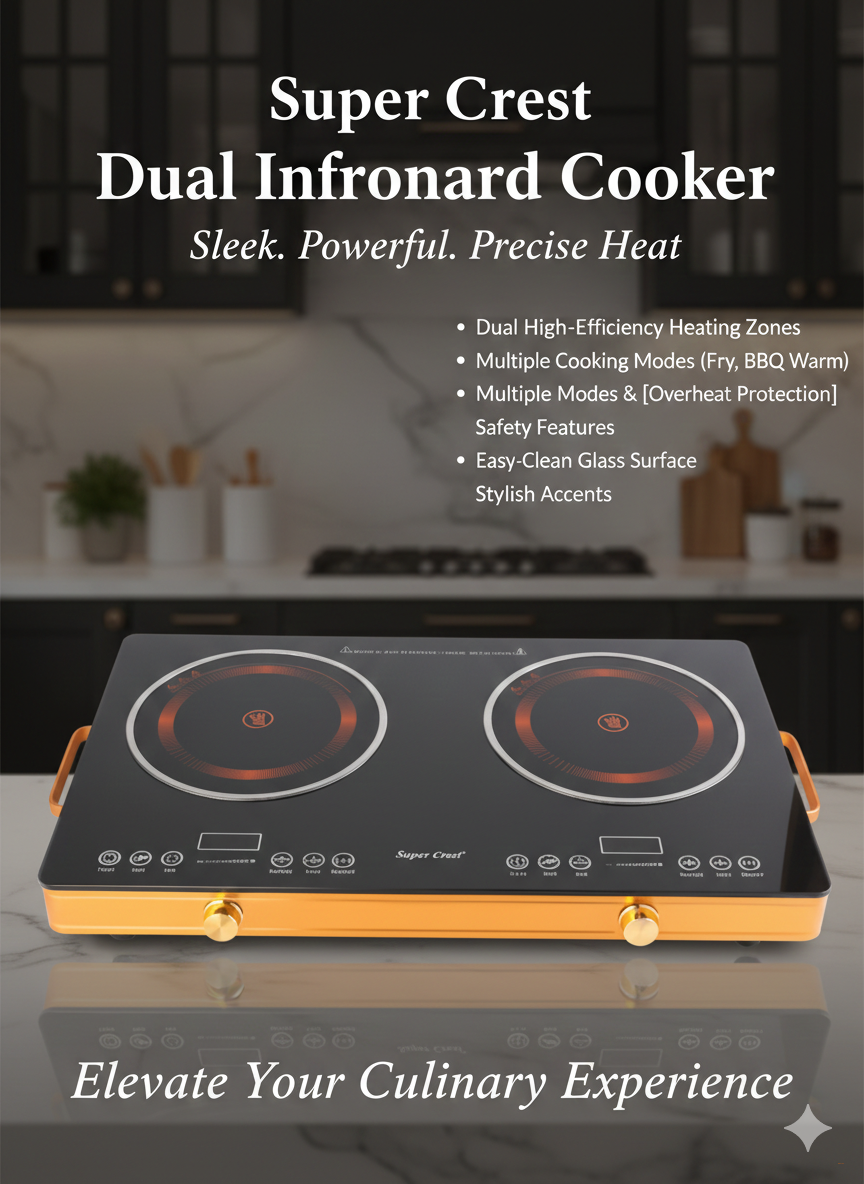 Инфракрасная электроплита Super Crest SCT-9011W 7000 Вт