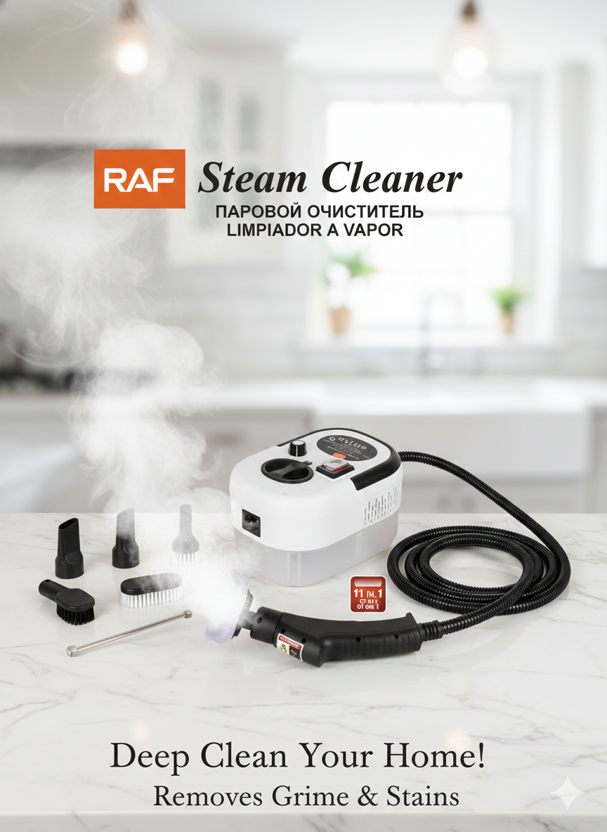 Пароочиститель RAF R.11216 (11 в 1)