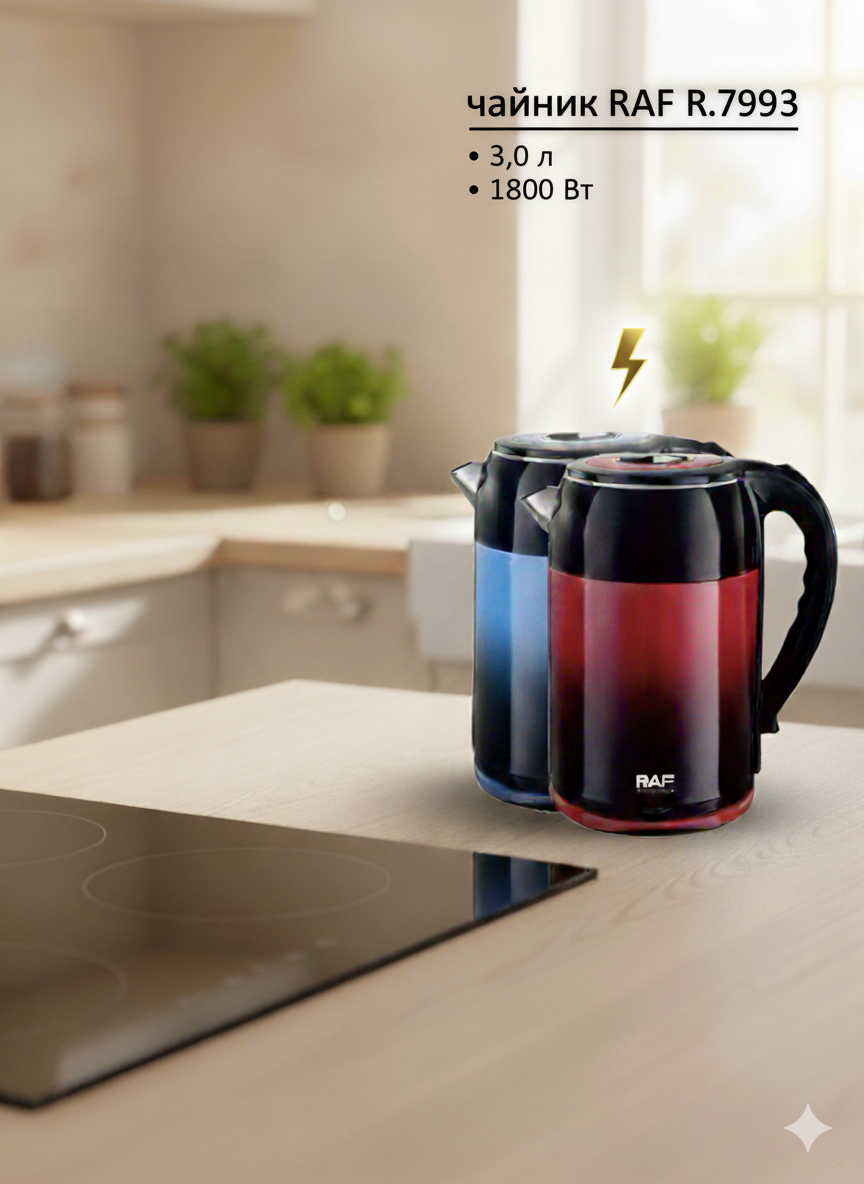 Электрический Чайник RAF 3Л