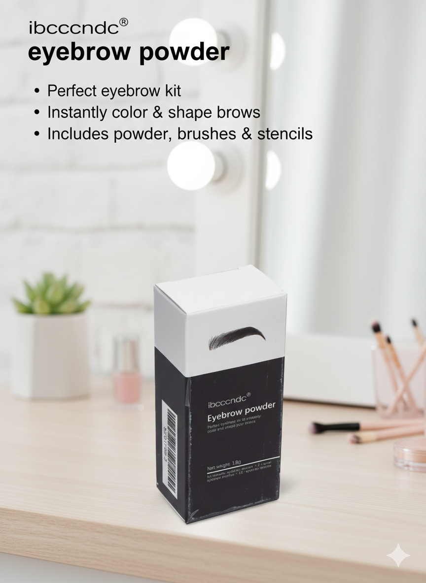 Штамп карандаш для бровей, лайнер с трафаретами