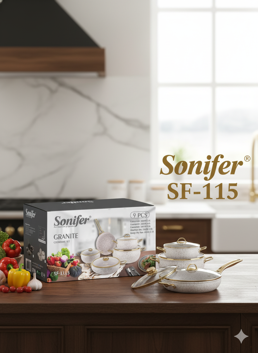 Набор посуды Sonifer SF-1115 (9 предметов)