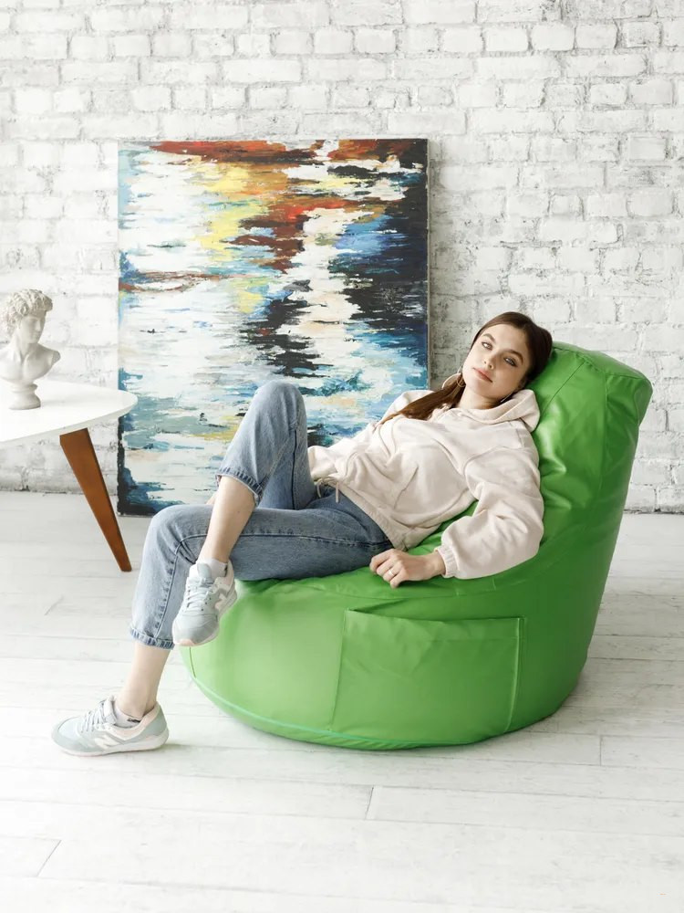 Кресло-мешок для дома офис Pufumo Orange Golf