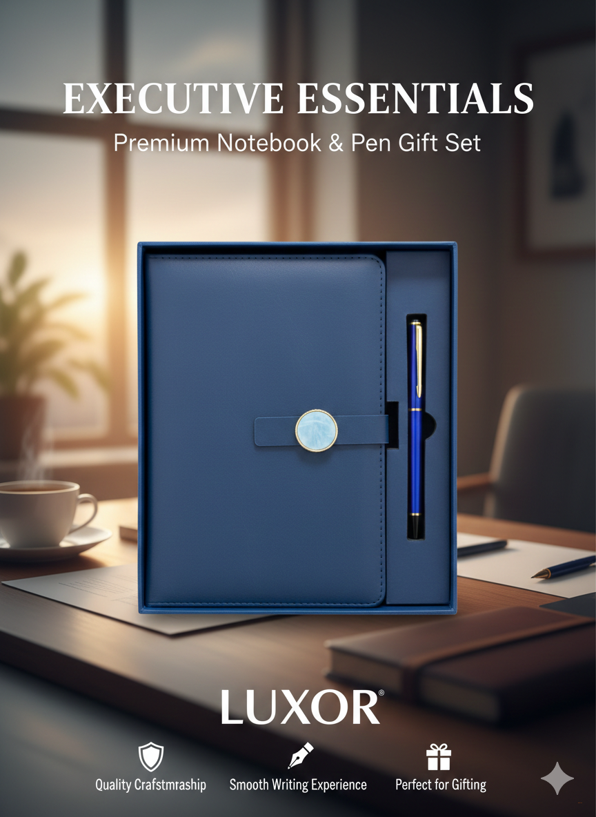 Подарочный набор: блокнот и ручка LUXOR