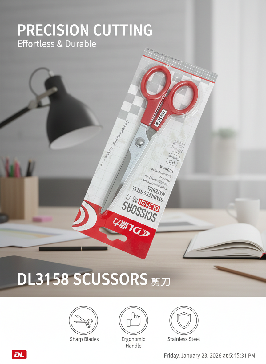 Ножницы канцелярские CDL 180 мм