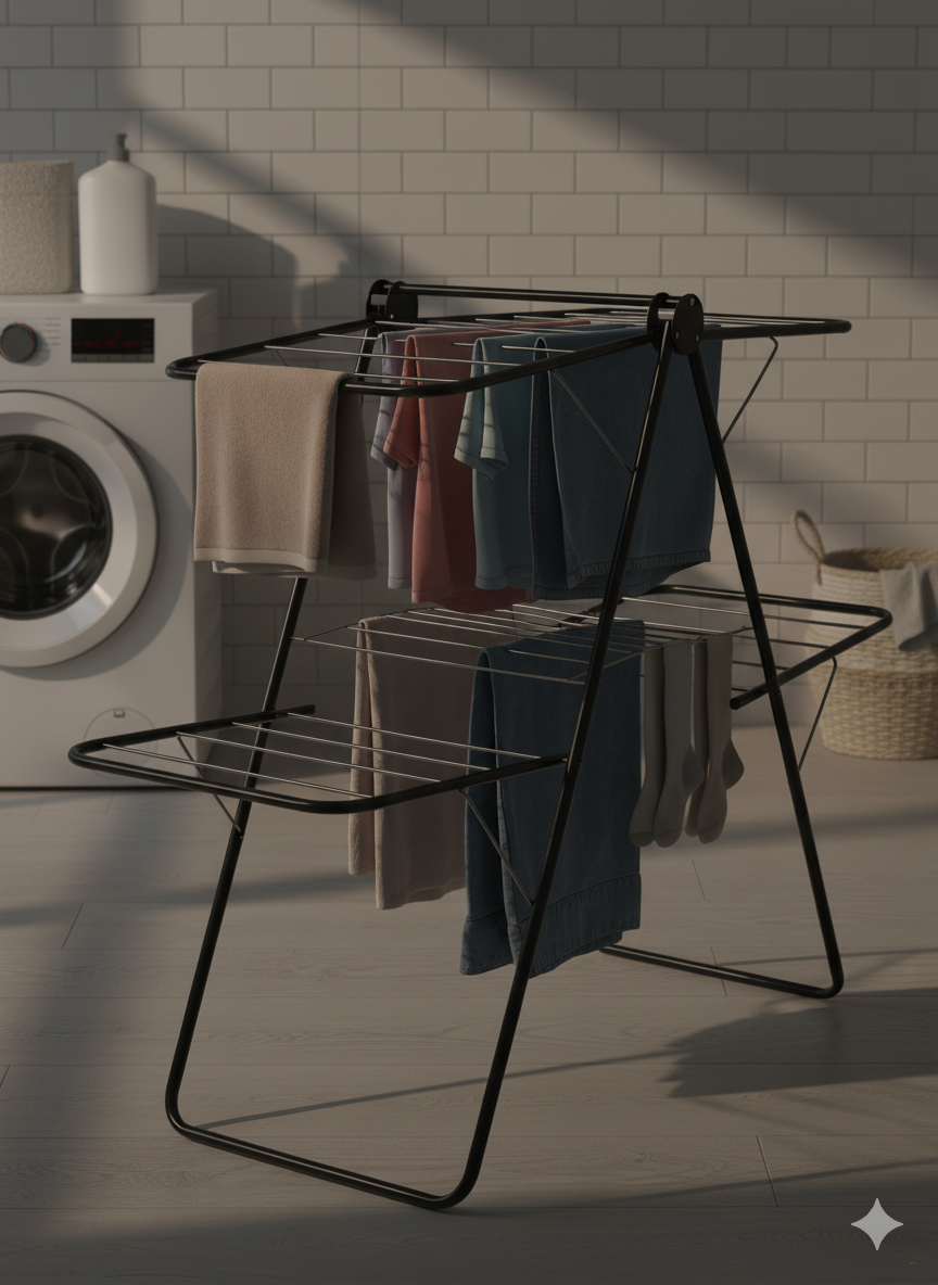 Сушилка для белья, напольная, раскладная