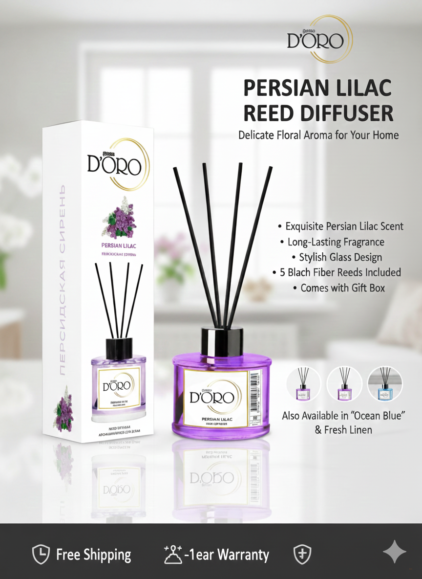 Освежитель воздуха "Персидская сирень" для дома, автомобиля и офиса 100 мл.