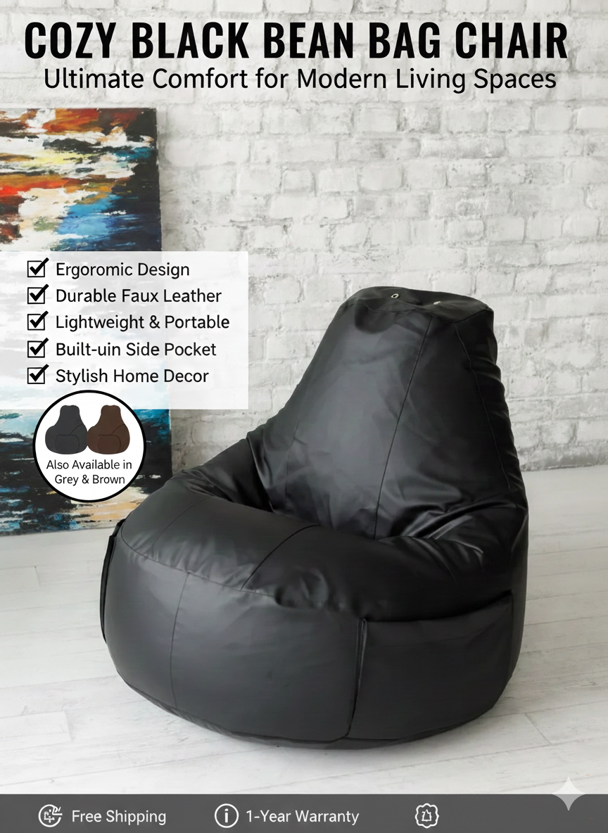 Кресло-мешок для дома офис Pufumo Orange Golf