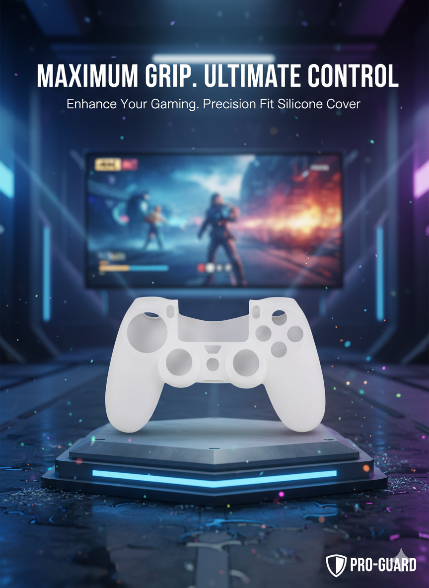 Чехол для геймпада Playstation DualSense Белый PS5