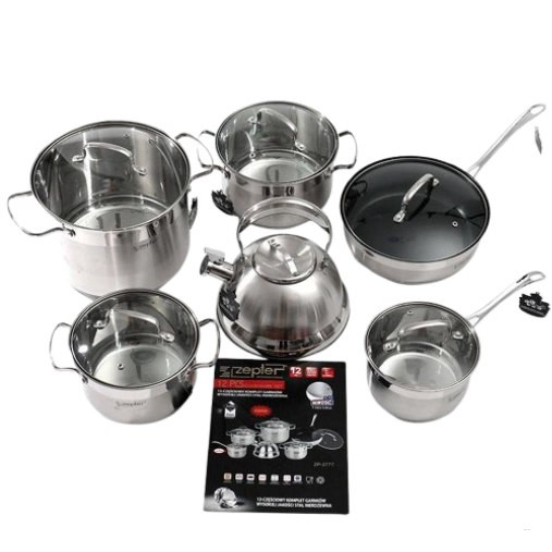 Набор посуды Zepter ZP-2777, 12 предметов
