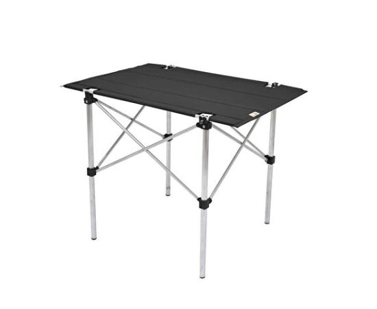 Складной походный столик черный
