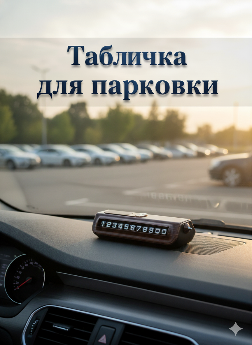Табличка с номером телефона для временной парковки автомобиля, табличка с номером для остановки парковки,
