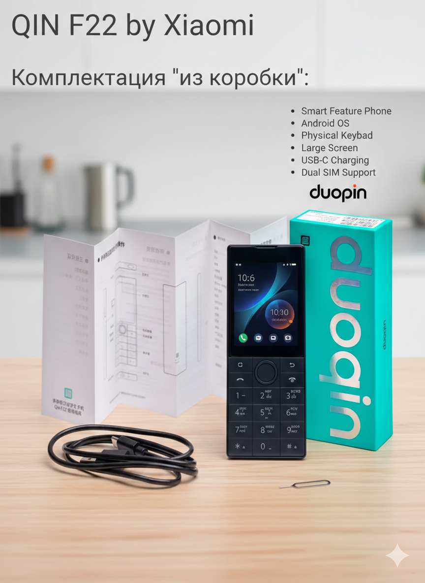Смартфон Xiaomi Qin F22 (без камеры) Android 11, Wi-Fi, 4G, 1 SIM, 2/16 ГБ
