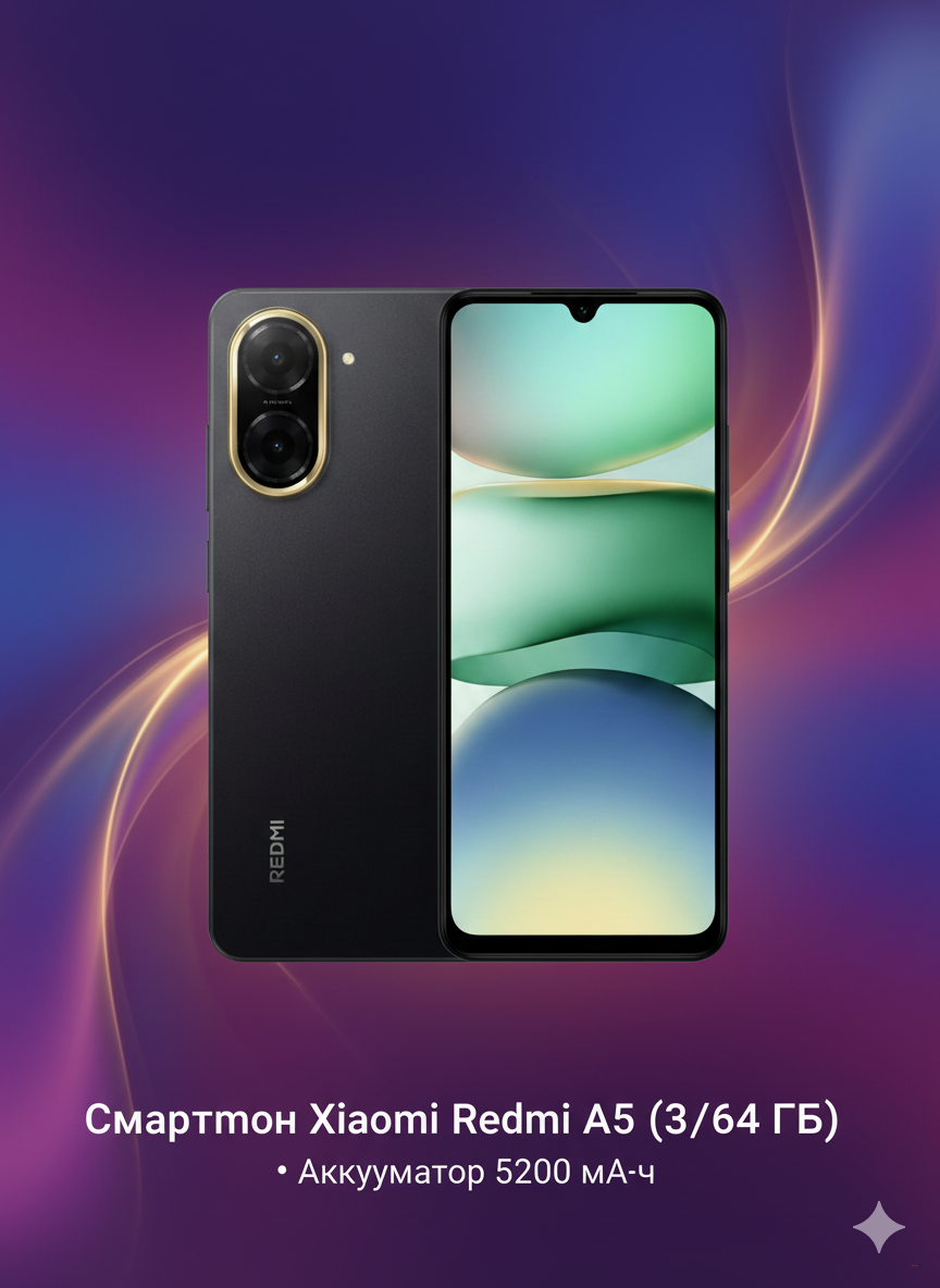 Смартфон Xiaomi Redmi A5 3GB | 64GB