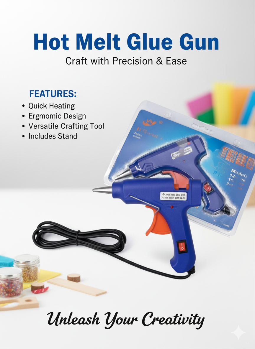 Клеевой пистолет 10-11мм для рукоделия