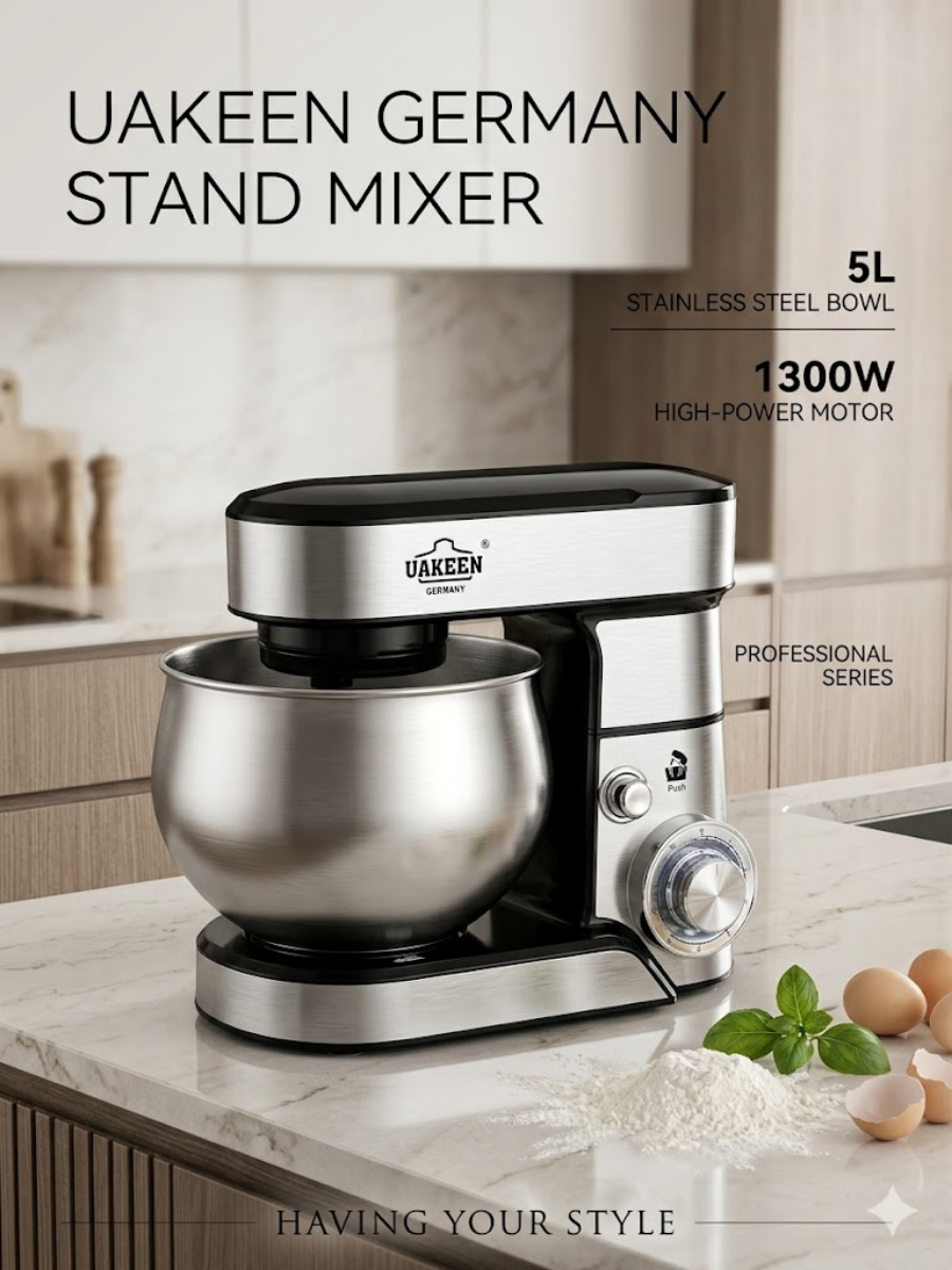 Планетарный миксер UAKEEN ZL-1603 (5 л)
