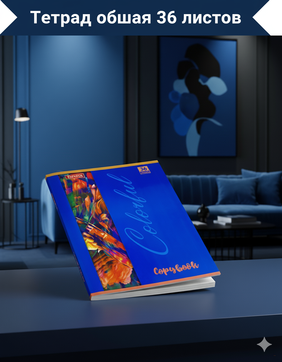 Тетрадь общая 36 листов,