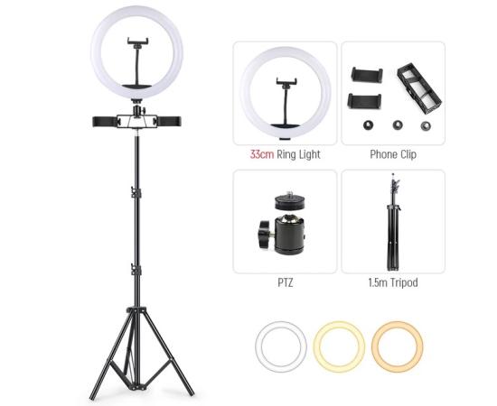 Кольцевой светодиодный светильник для селфи