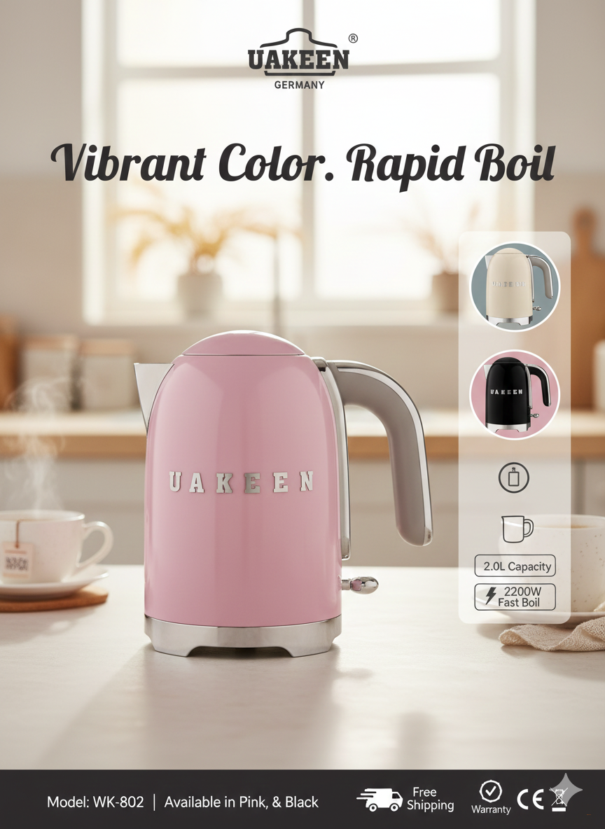 Электрический чайник UAKEEŃ 2L