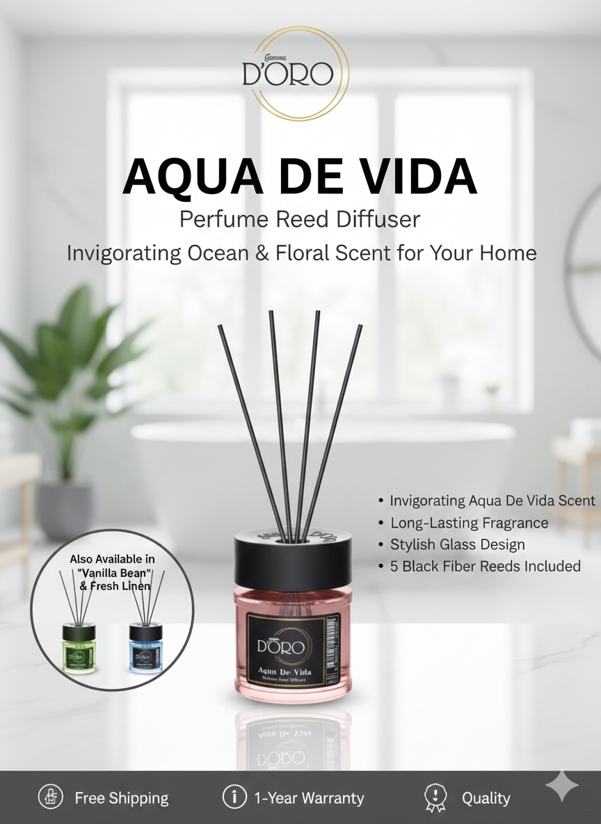 Селективный диффузор "Aqua De Vida" для дома, автомобиля и офиса 100 мл.