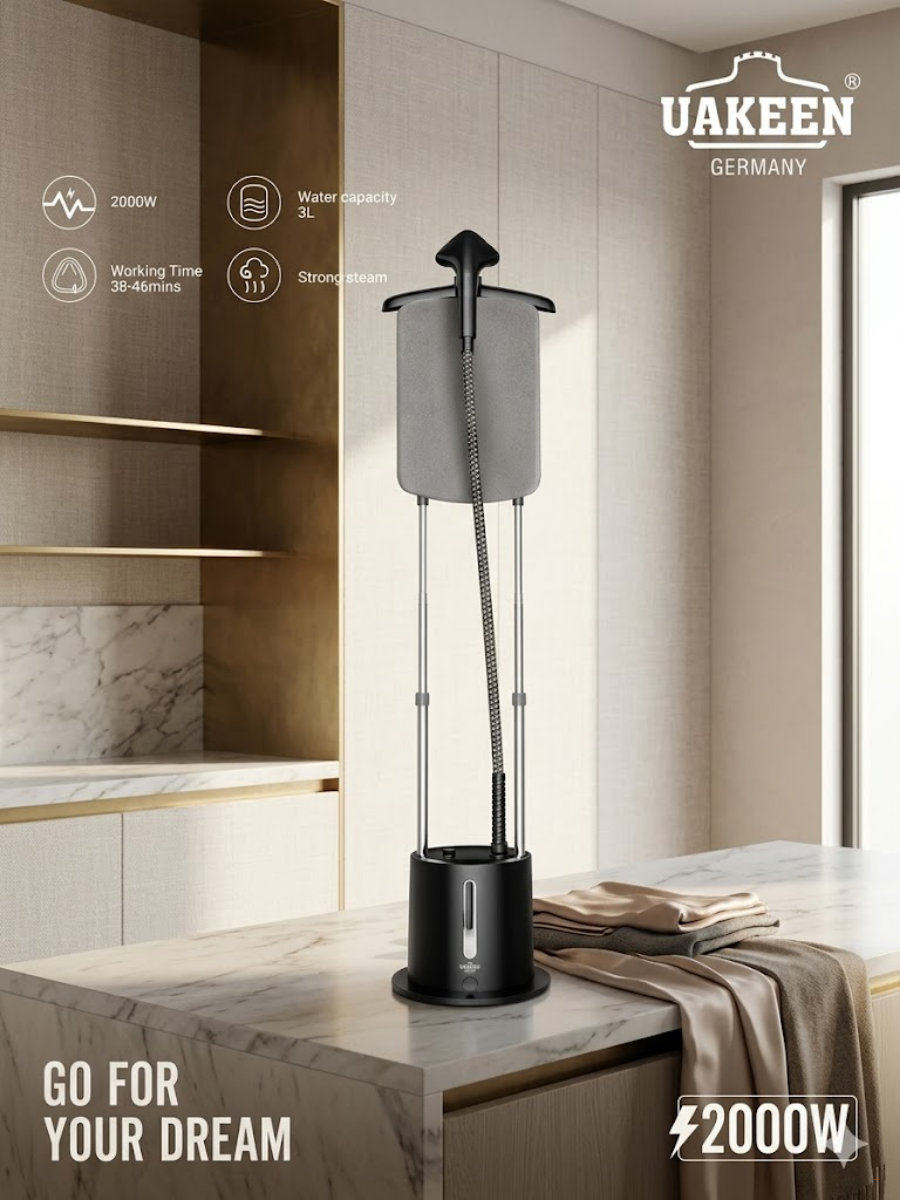 Вертикальный отпариватель UAKEEN (5 л)