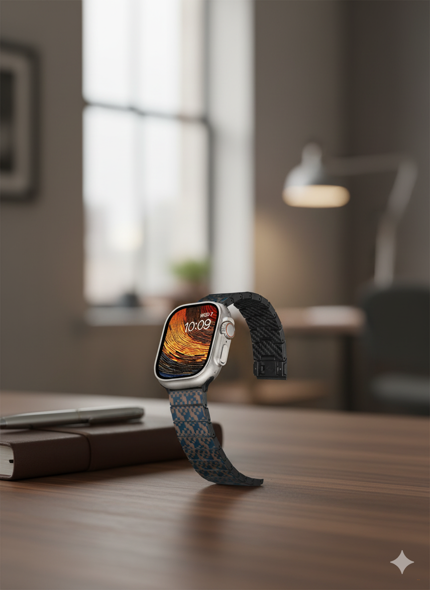 Ремешок Pitaka Apple Watch Band, для часов из карбона